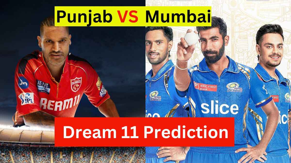 PBKS vs MI IPL Dream 11 Prediction